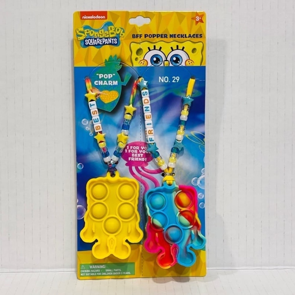 SpongeBob SquarePants 2 BFF Popper Necklaces